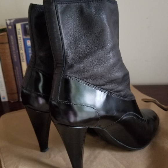 New TOD'S patent sock booties sz 8 - Picture 10 of 16